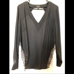 NEVER WORN Worthington Lace Sheer Top